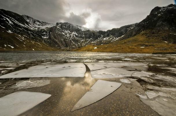 Cwm Idwal. Great Glacial Lake